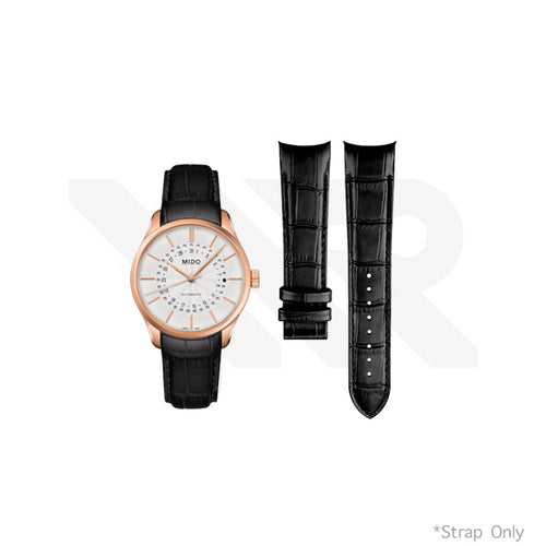 Replacement Leather Strap Compatible with Mido Belluna II M024407