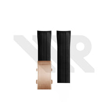 Load image into Gallery viewer, Replacement Rubber Strap Compatible with Mido Ocean Star Series M026430 , M026629 , M026608 (Rose Gold)