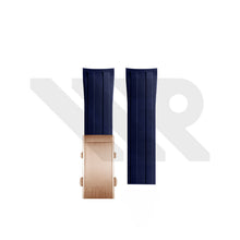 Load image into Gallery viewer, Replacement Rubber Strap Compatible with Mido Ocean Star Series M026430 , M026629 , M026608 (Rose Gold)
