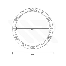 Load image into Gallery viewer, YM Ceramic Sloped Bezel Insert For MDV-106A / MDV-107A: Silver