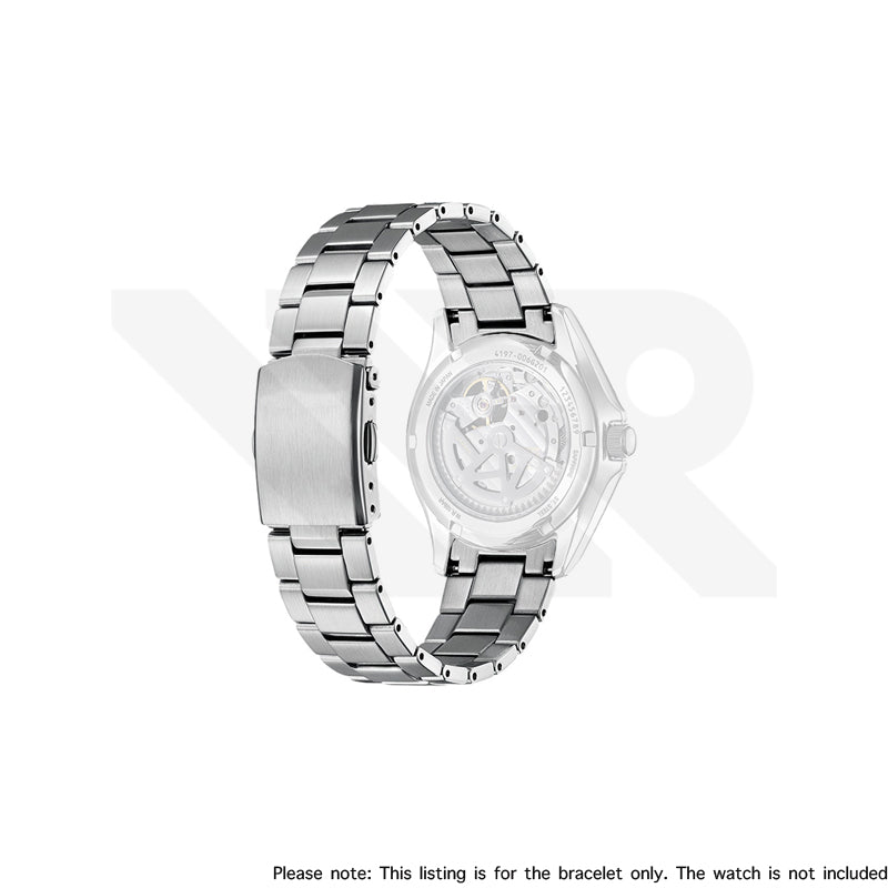 Replacement Stainless Steel Bracelet Compatible with Citizen Classic Line Mechanical Collection NP1010 , NP1014
