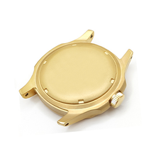 Load image into Gallery viewer, Nautilus Sandblasted Case Set for Seiko Mod: Gold