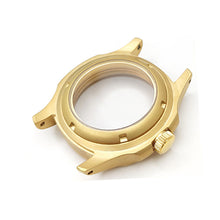 Load image into Gallery viewer, Nautilus Sandblasted Case Set for Seiko Mod: Gold