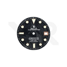Load image into Gallery viewer, Relax Carbon Fiber Dial for Seiko Mod - Rose Gold Sub Indices