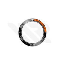 Load image into Gallery viewer, Replacement Ceramic Bezel Ring Compatible with Omega Seamaster Planet Ocean 600m 215.30.44 - Black / Orange