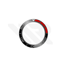 Load image into Gallery viewer, Replacement Ceramic Bezel Ring Compatible with Omega Seamaster Planet Ocean 600m 215.30.44 - Black / Red
