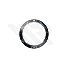 Load image into Gallery viewer, Replacement Ceramic Bezel Ring Compatible with Omega Seamaster Planet Ocean 600m 215.30.44 - Black