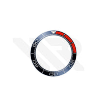 Load image into Gallery viewer, Replacement Ceramic Bezel Ring Compatible with Omega Seamaster Planet Ocean 600m 215.30.44 - Blue / Red