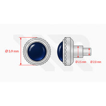 Load image into Gallery viewer, Replacement Crown Compatible with Cartier Ballon Bleu 28mm (PVD Rose Gold)