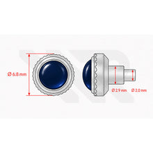 Load image into Gallery viewer, Replacement Crown Compatible with Cartier Ballon Bleu 42mm (PVD Gold)