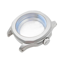 Load image into Gallery viewer, Nautilus Sandblasted Case Set for Seiko Mod: Silver