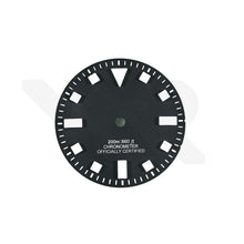 Load image into Gallery viewer, Pelagos No-Date Thick Lume Indices Dial for Seiko Mod: Matte Black
