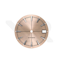 Load image into Gallery viewer, Gentleman Style Sunburst Dial for Seiko Mod: Champagne Gold