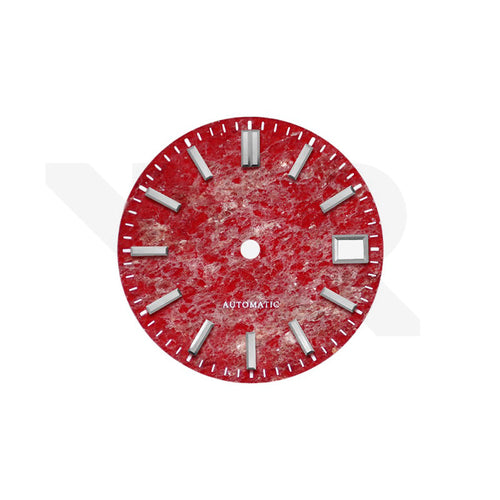 Mica Jade Stone Dial for Seiko Mod: GS Style Indices