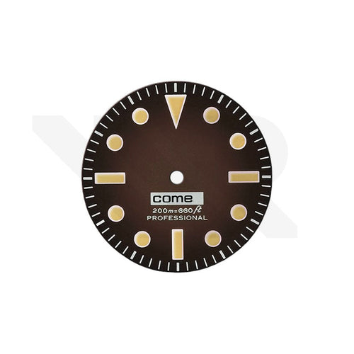 Retro Sub Style Tropical Dial for Seiko Mod