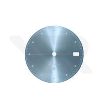 Load image into Gallery viewer, Simplicity Sunburst Dial for Seiko Mod: Icy Blue with White Printing