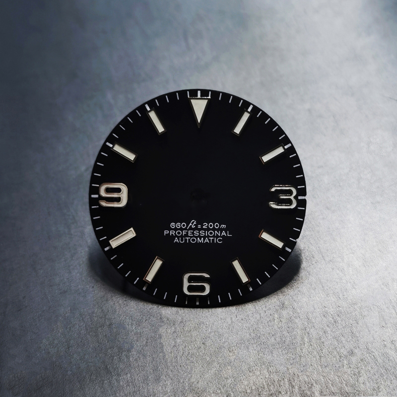 Field Watch Dial for Seiko Mod