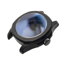 Load image into Gallery viewer, Nautilus Sandblasted Case Set for Seiko Mod: Black