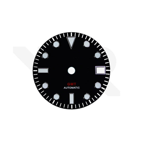 GMT Dial for Seiko NH34 Mod: Sub Style Indices