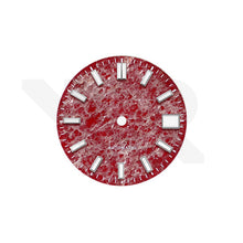 Load image into Gallery viewer, Mica Jade Stone Dial for Seiko Mod: DJ Style Indices