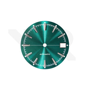 Gentleman Style Sunburst Dial for Seiko Mod: Emerald Green