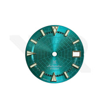 Load image into Gallery viewer, Sunburst Spider Web Dial for Seiko Mod - Turquoise