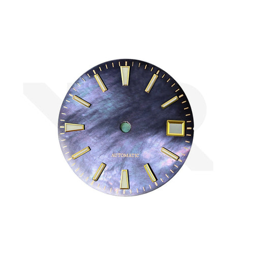 Dark Blue Mother of Pearl Stick Indices Dial for Seiko Mod