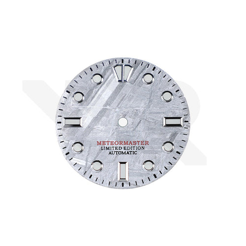 Gray Meteorite No-Date Dial for Seiko Mod - GS Style