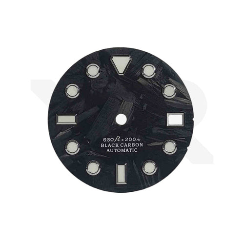 Carbon Fiber Dial for Seiko Mod