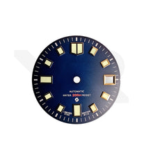 Load image into Gallery viewer, 6105 Turtle Dial for Seiko Mod: Sunburst Blue