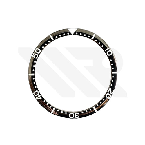 Ceramic Curved Bezel Insert for Seiko Prospex Turtle SRP773 / SRP 777 / SRPA21 Turtle Mod: Black S