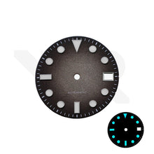Load image into Gallery viewer, Frosted Finishing Dial for Seiko Mod: Sub Style Fume Brown