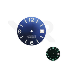 Load image into Gallery viewer, Luminor Style Dial for Seiko Mod: Navy
