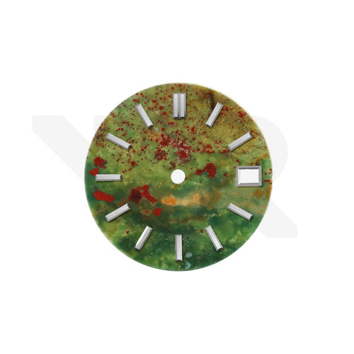 Rainbow Jade Stone Dial for Seiko Mod: GS Style Indices