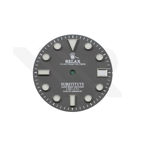 Relax Dial for Seiko Mod: Matte Gray