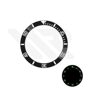 SUB Style Blue Full Luminous Ceramic Sloped Bezel Insert for SKX/SRPD: Blue