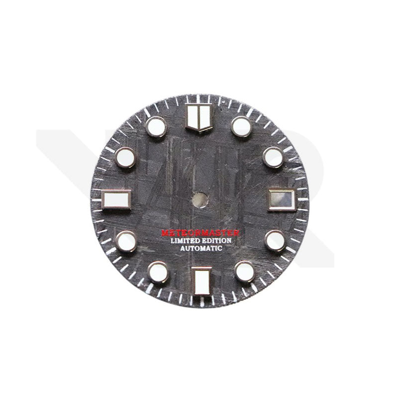 Black Meteorite Dial for Seiko Mod - Marine Master Style
