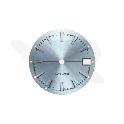 Gentleman Style Sunburst Dial for Seiko Mod: Icy Blue