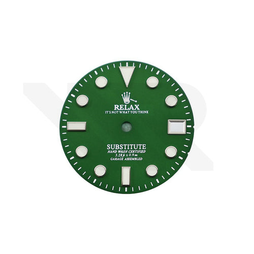 Relax Dial for Seiko Mod: Matte Green