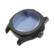 Load image into Gallery viewer, Nautilus Sandblasted Case Set for Seiko Mod: Black