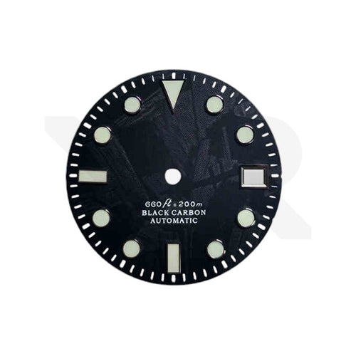 Carbon Fiber Dial for Seiko Mod