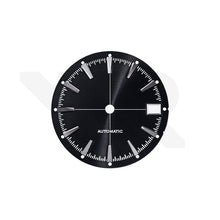 Load image into Gallery viewer, Gentleman Style Sunburst Dial for Seiko Mod: Black