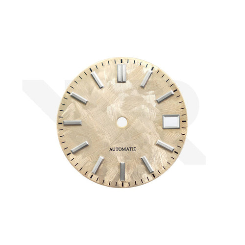 GS Shunbun Style Champagne Gold for Seiko Mod: Silver GS Style Indices