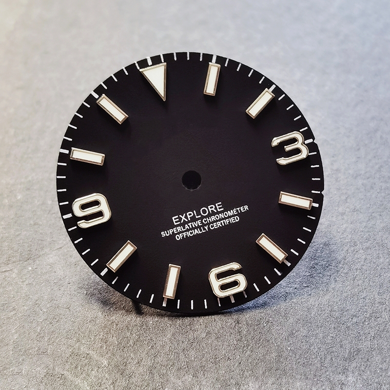 Field Watch Dial for Seiko Mod