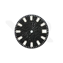Load image into Gallery viewer, Ruptured Textured Dial for Seiko Mod: Black