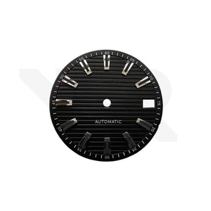 Black Stripe Dial for Seiko Mod: GS Style Indices with Black Luminous