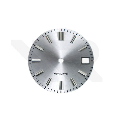 Silver Sunburst GS Dial for Seiko Mod: GS Indices
