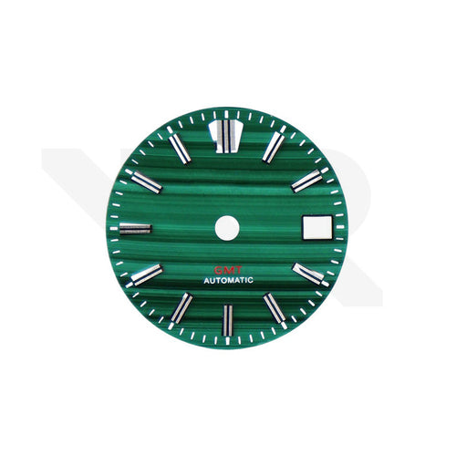 Malachite Green GMT Dial for Seiko NH34 Mod