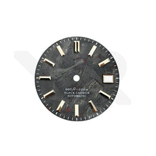 Load image into Gallery viewer, Carbon Fiber Dial for Seiko Mod