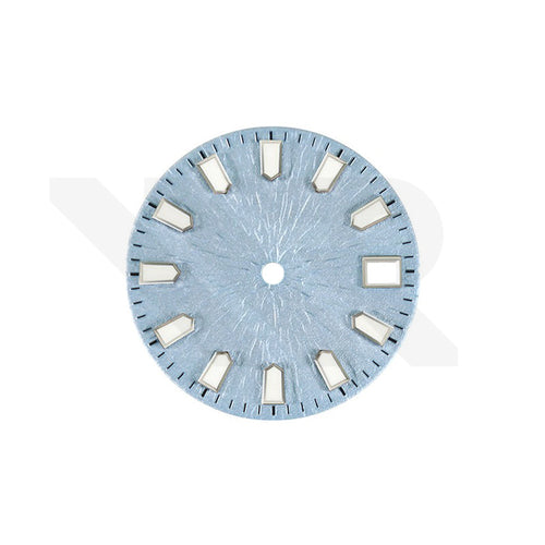 Ruptured Textured Dial for Seiko Mod: Icy Blue
